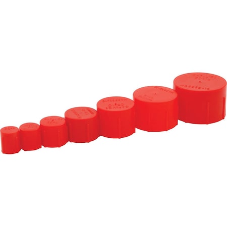 Allstar Performance Plastic -3 to -16 Cap Kit ALL50800